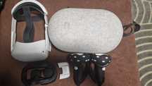 VR Google Meta Quest 2 64GB BOGATY zestaw zadbany ELITE okazja