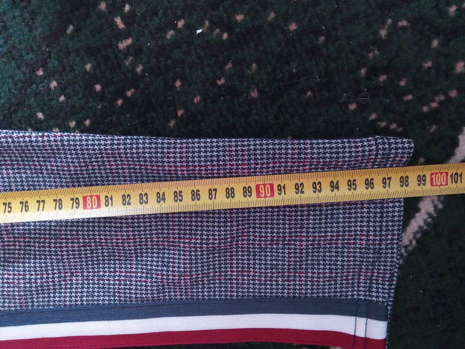 Spodnie rurki materiałowe damskie młodzieżowe