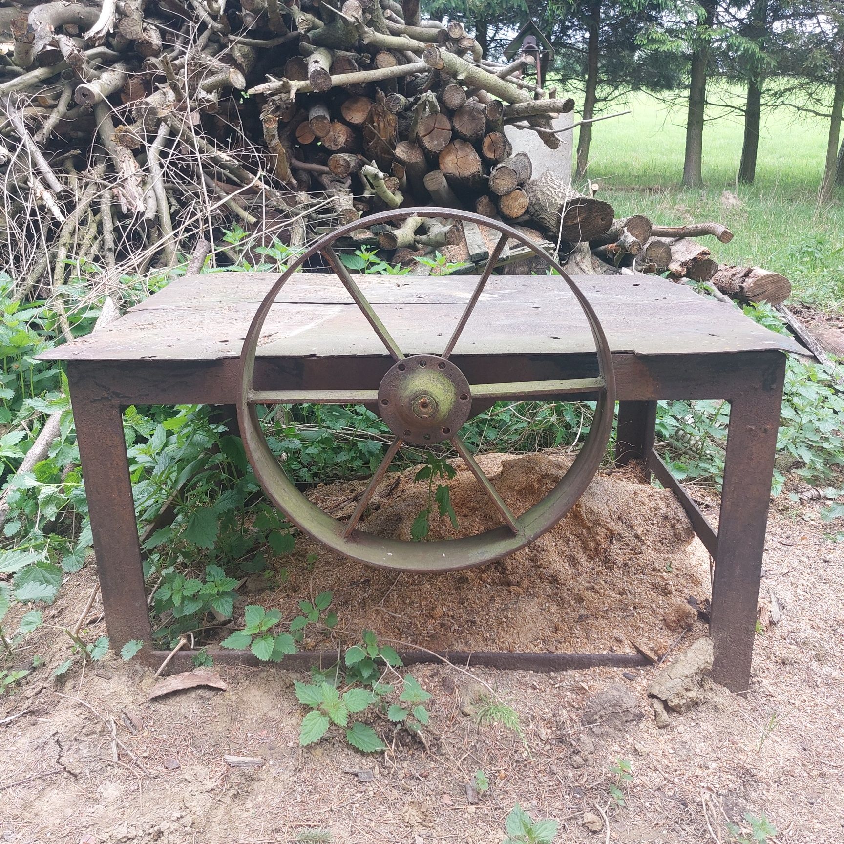 cyrkularka krajzega PRL komunistyczna sprawna ok. 200kg