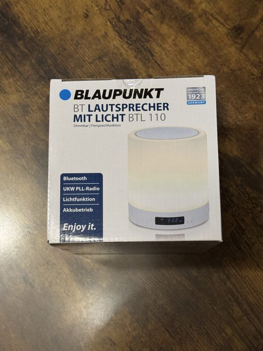 Lampka Nocna BLAUPUNKT z Wbudowanym Głośnikiem