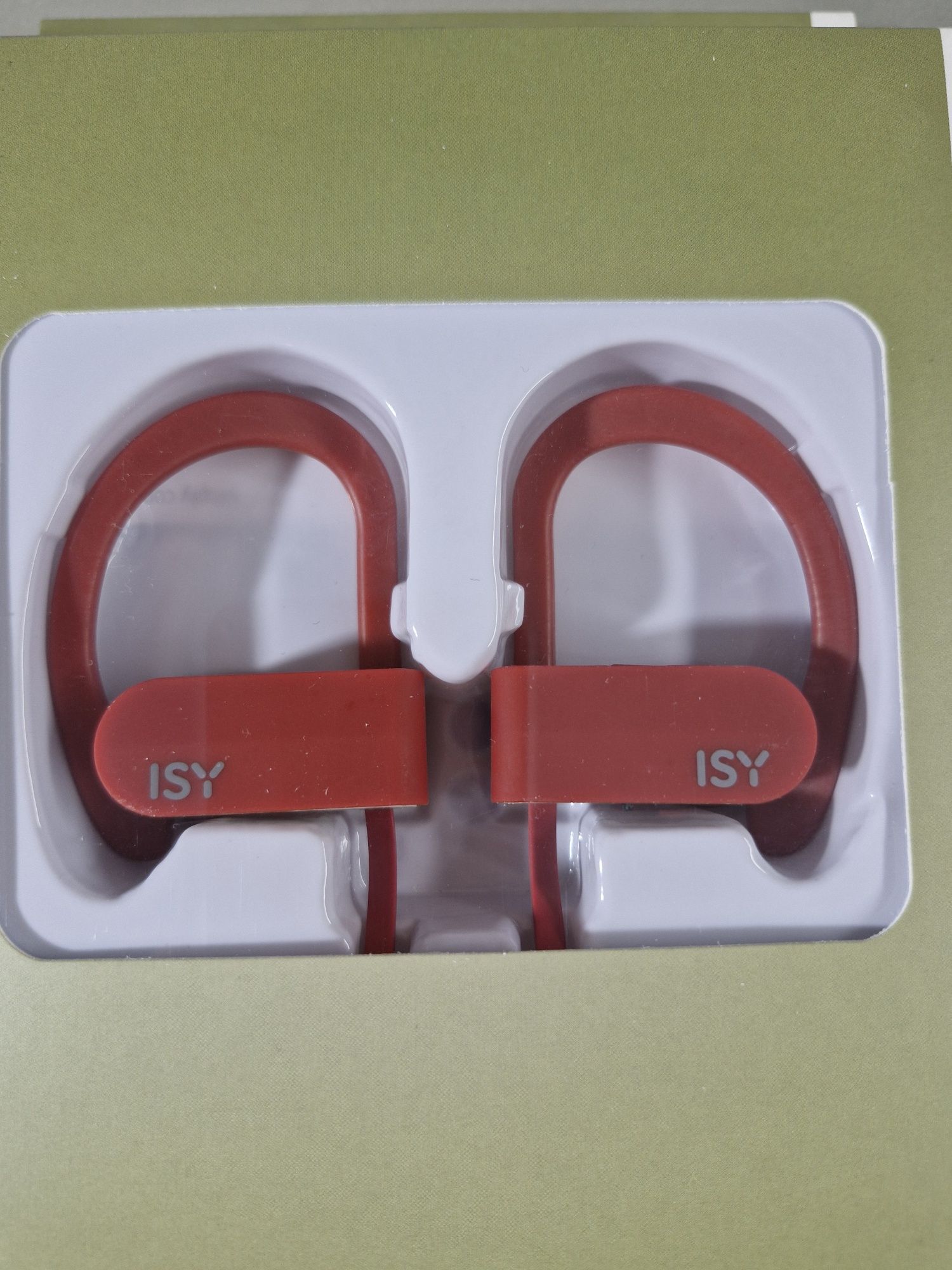 Słuchawki Bezprzewodowe ISY IBH-3500 RD Czerwone