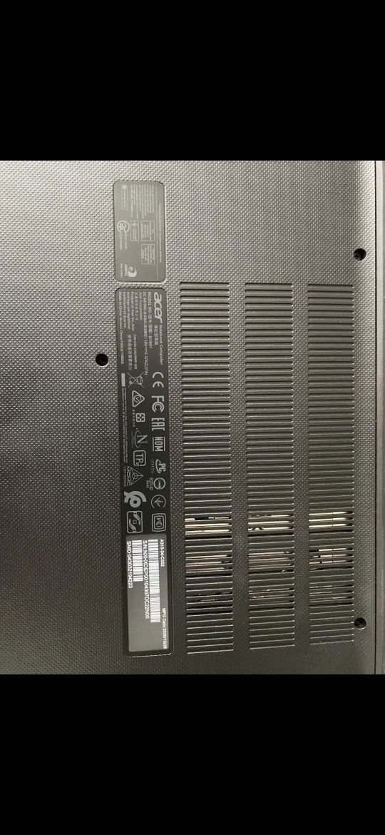 Laptop acer aspire 3 A315-34-C552