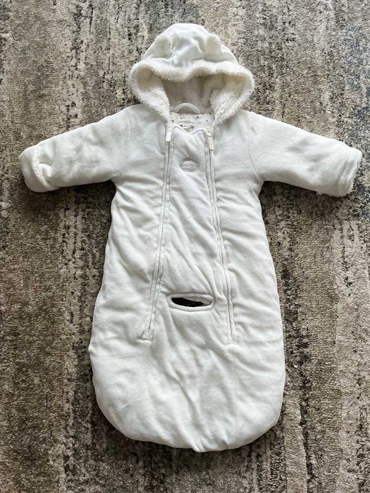 Śpiwór z możliwością wpięcia do fotelika newbie śpiworek kombinezon