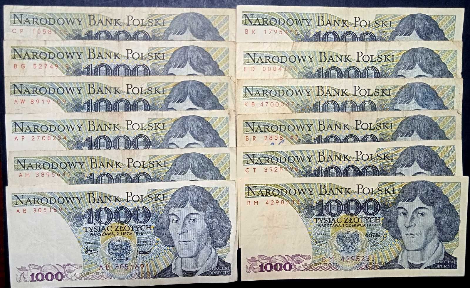 Banknoty PRL 1.000 zl