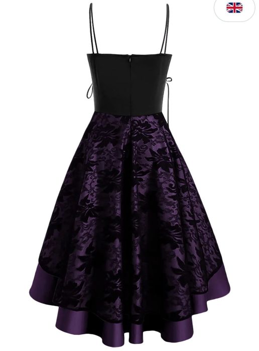 2XL.SEAUR damska sukienka Steampunk sukienka wiktoriańska letnie kosti