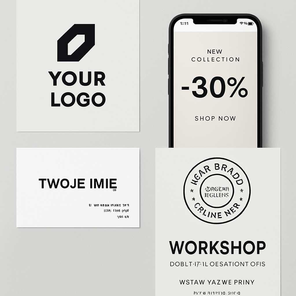 Logo / Posty / Plakaty | Tani grafik komputerowy od 25 zł