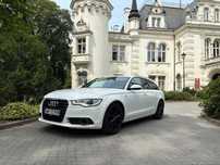 Audi A6 C7 2.0tdi rok 2012 kombi białe pełne wyposażenie radar kamery