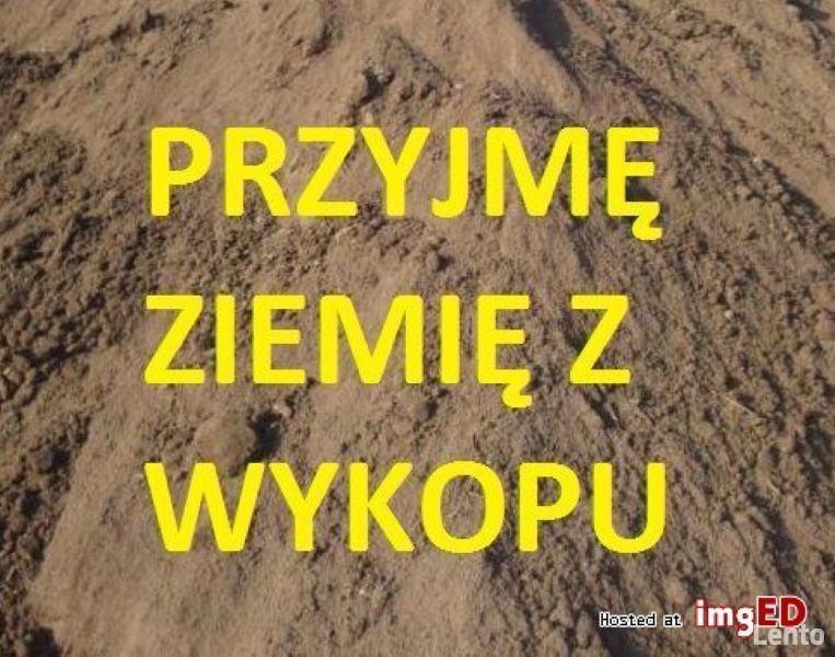 Oddam teren na wywóz ziemi, gruzu