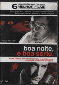Dvd Boa Noite, E Boa Sorte - drama - George Clooney/ Jeff Daniels