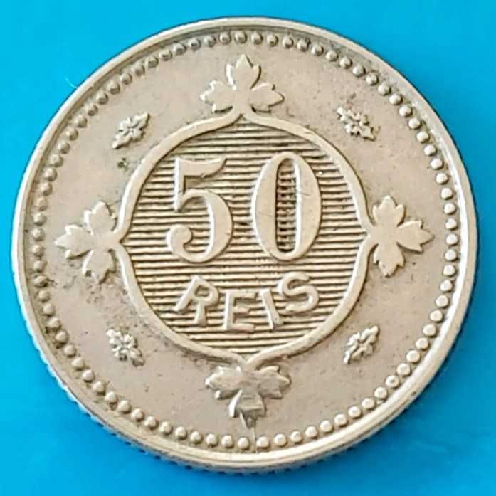 50 Reis de 1900, Rei D. Carlos I Portugal