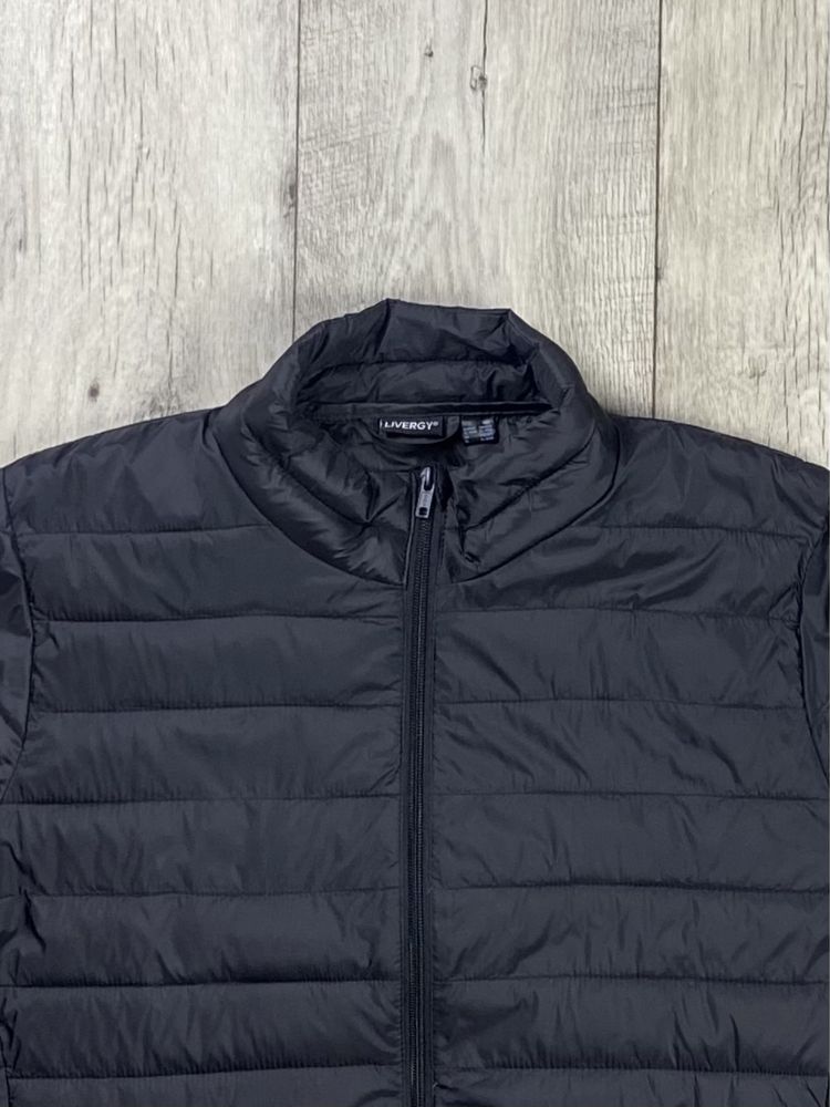 Livergy куртка XL размер черная стеганая оригинал