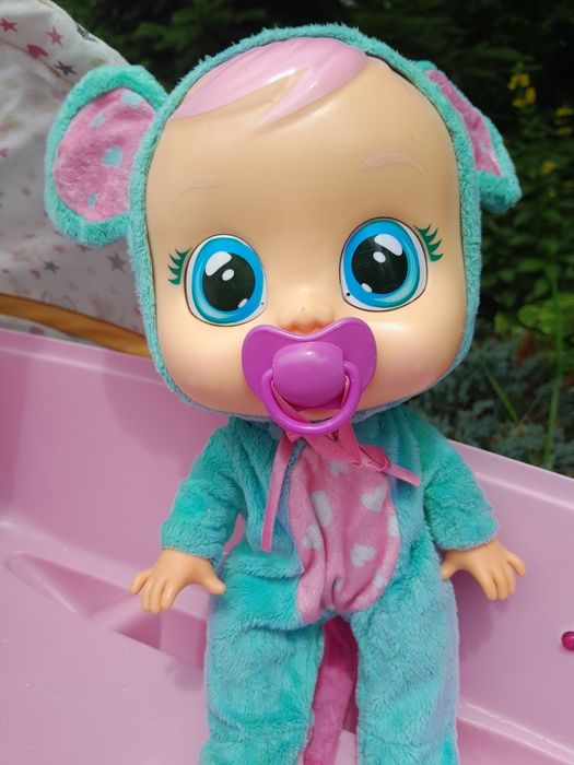 Лялька пупс + коляска