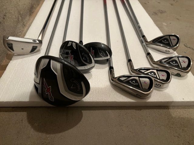 Kije do golfa Callaway +torba +wózek