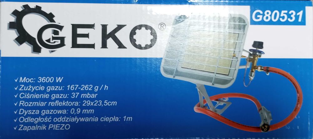 Газовий обігрівач GEKO G805301