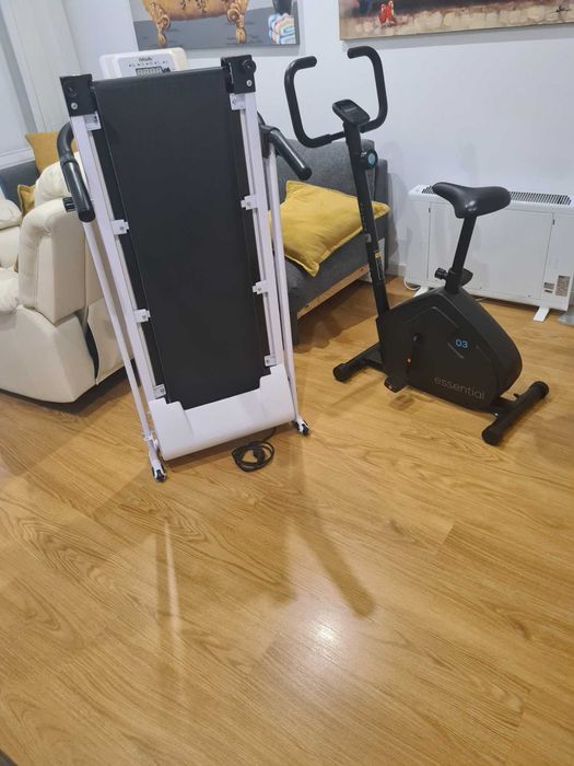 Esteira mais Bicicleta estatica praticamente novos