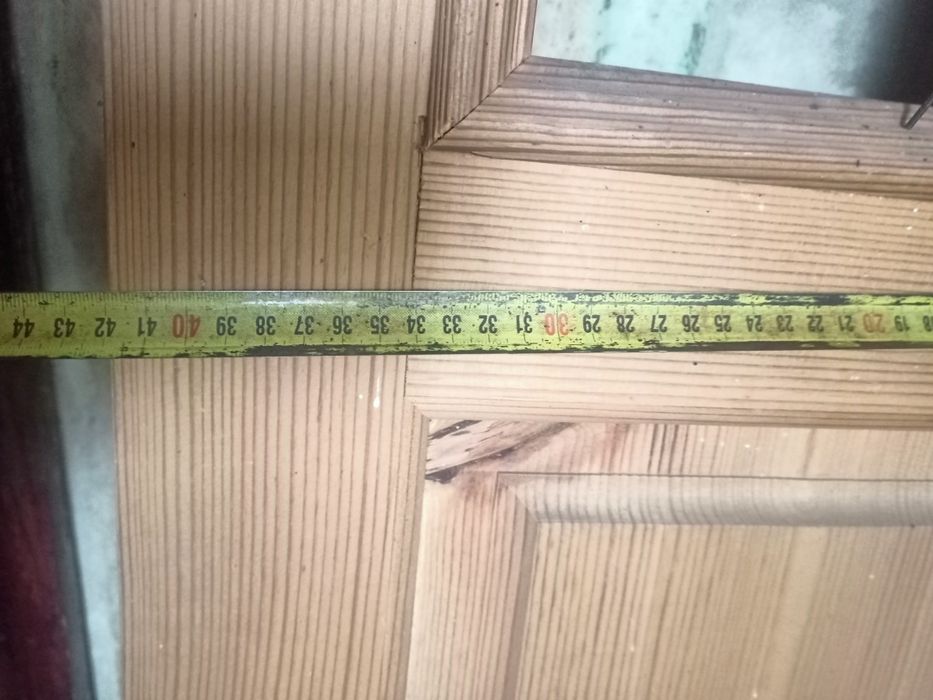 Двері двостулкові дерев'яні