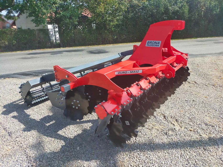 EURO-MASZ brona talerzowa bez hydropaku/talerzówka CIĘŻKA talerze 560