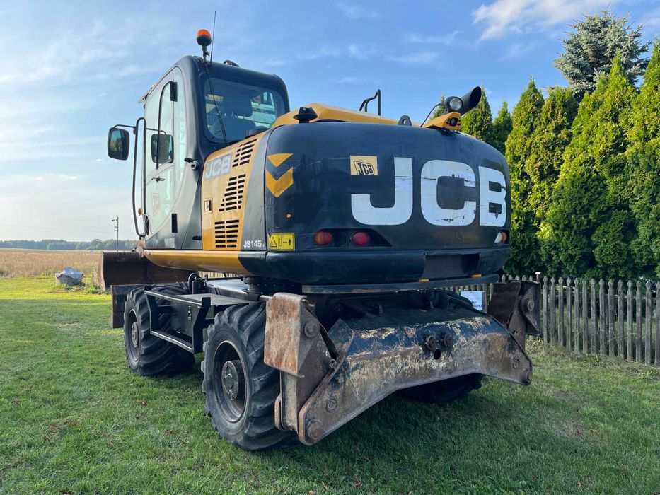 JCB JS145w, koparka kołowa
