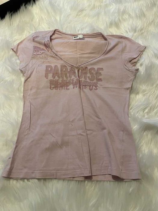 tshirt rosa tamanho s bershka