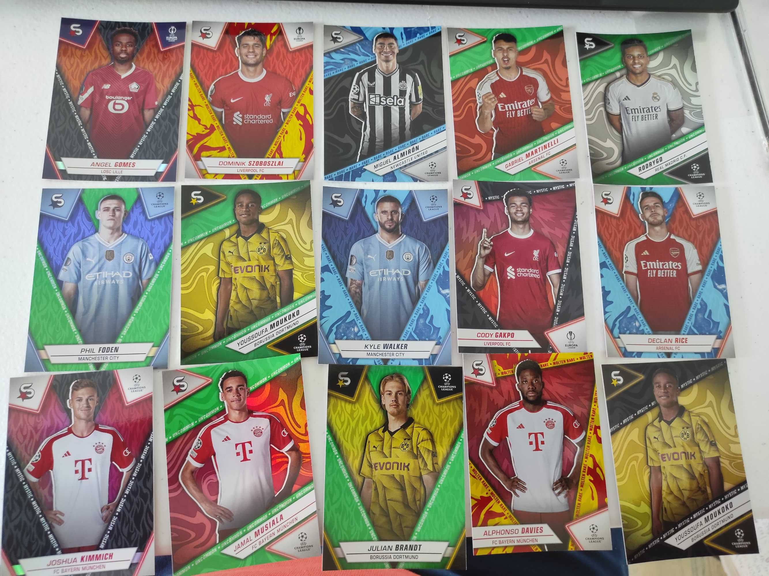 Cards Super Stars Topps UEFA Champions League 23 24