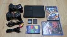 PlayStation 2 Slim Zestaw FMCB Emulatory