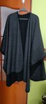 Ponczo damskie oversize