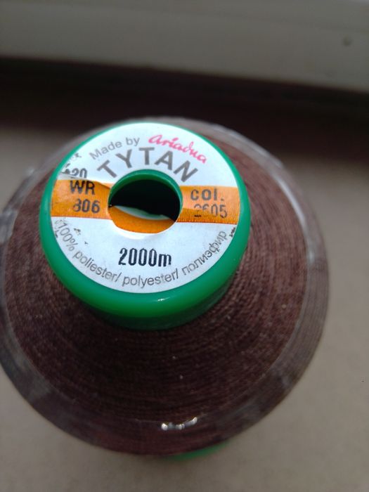 Нитка  Tytan ( Польща) поліестер Polyart( Туреччина)