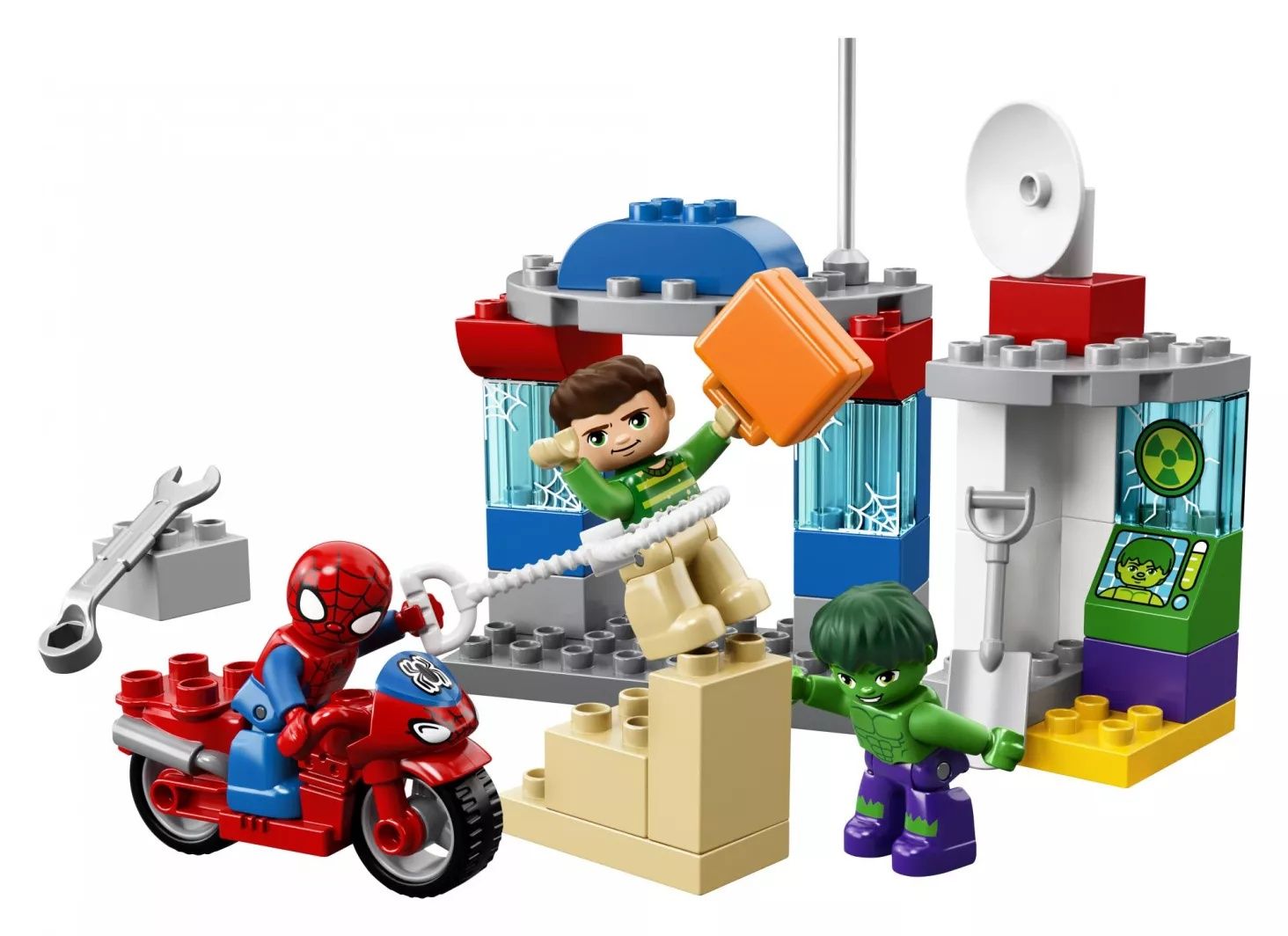 Zestaw Lego Duplo- Przygody Spider-mana i Hulka 10876