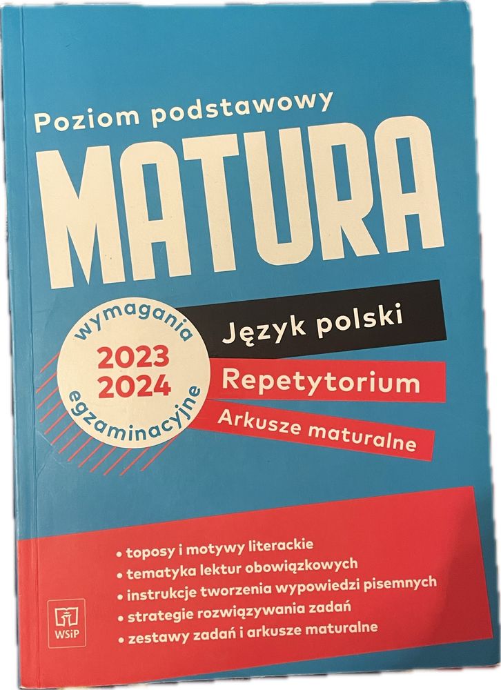 Repetytorium maturalne język polski poziom podstawowy WSiP