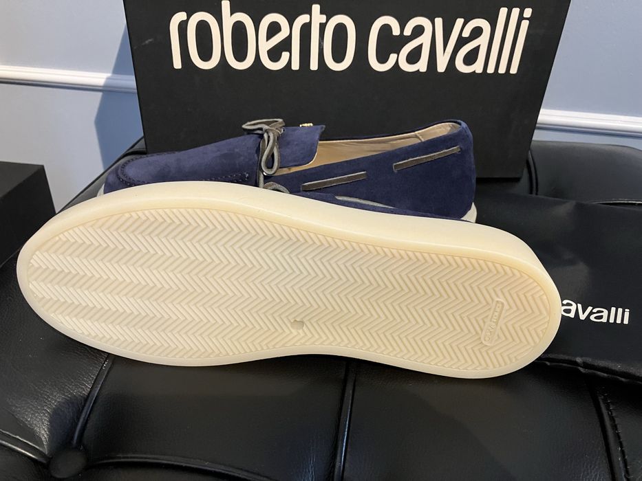 Roberto Cavalli luksusowe wloskie mokasyny skorzene New roz.43