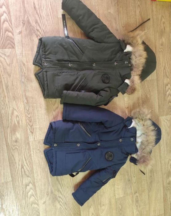 Куртки для двійнят, близнят розмір 98