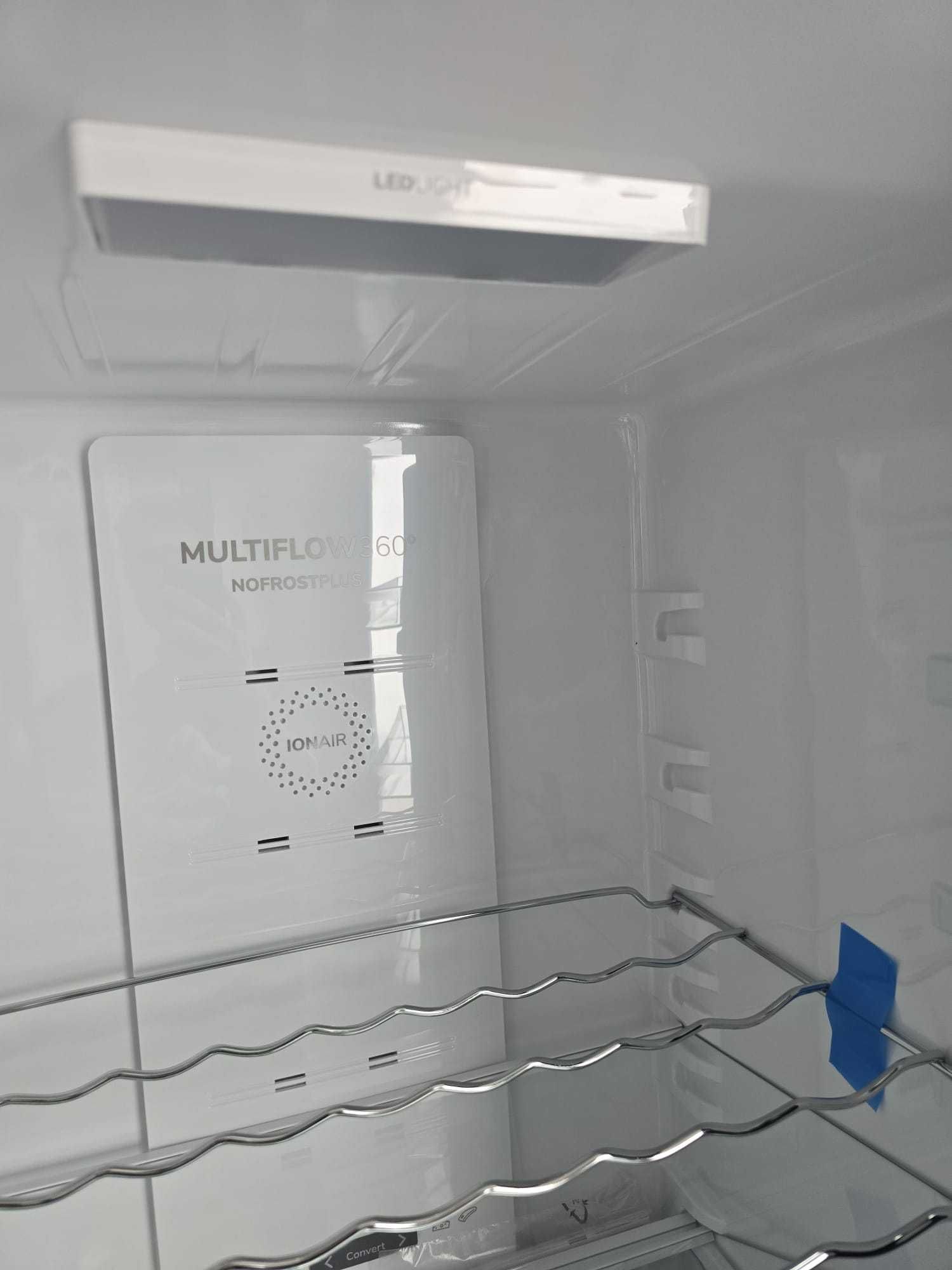 OUTLET nowa Lodówka Gorenje NRK619EABXL4  185 cm Czarna gwar 2 lata O2