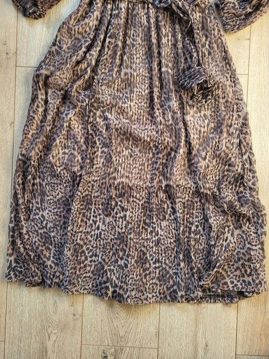 Sukienka MAXI panterka