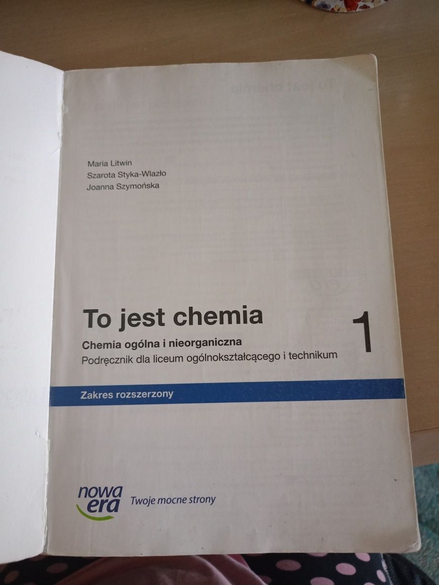 Podręcznik To jest chemia 1