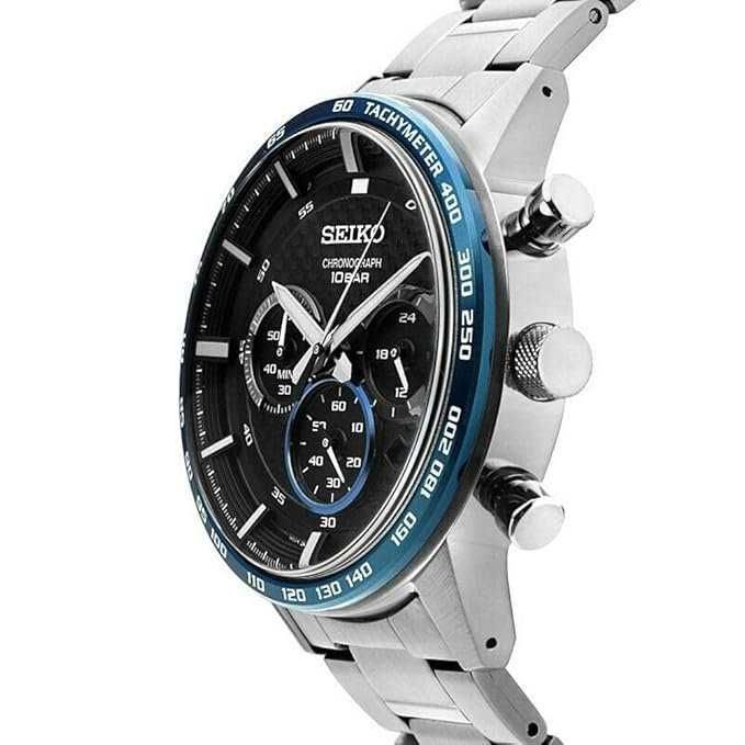 à venda:
relógio SEIKO cronógrafo desportivo de homem.