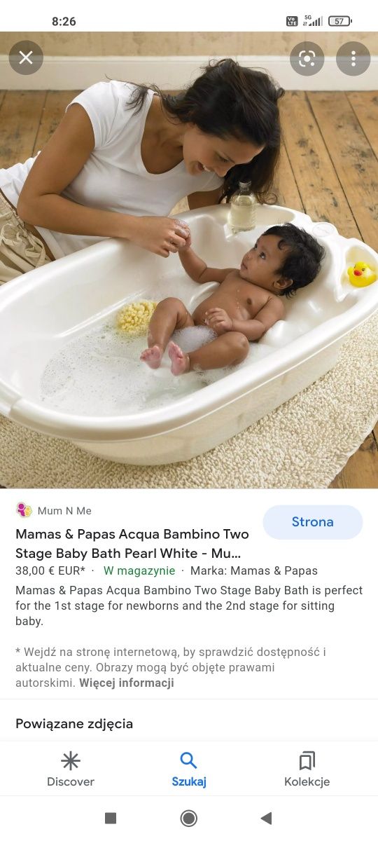 Wanienka mamas&papas