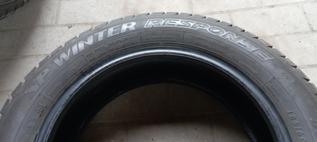 Opona 1szt 185/60/15 88H Dunlop SP Winter Response AO 2018 Jak Nowa