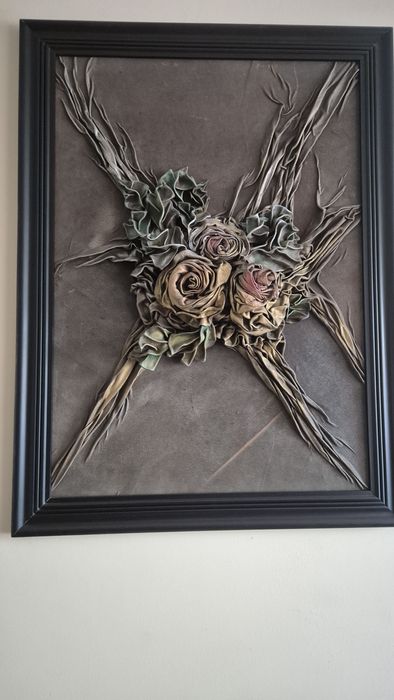 Piękny obraz ze skóry