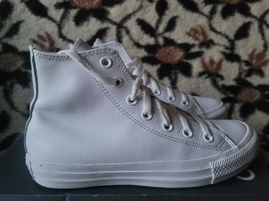 Mega sportowe trampki skórzane Converse CTAS  wkł.23,5 cm swietny stan