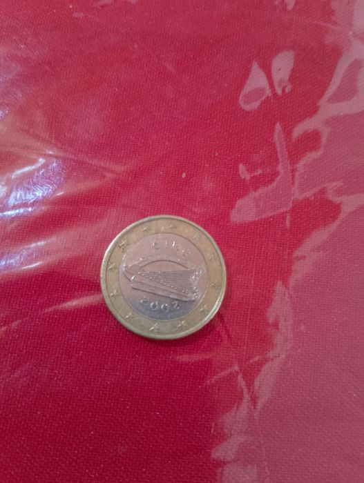 Moeda 1 Euro comemorativa cunhagem 1000 em todo mundo de 2003