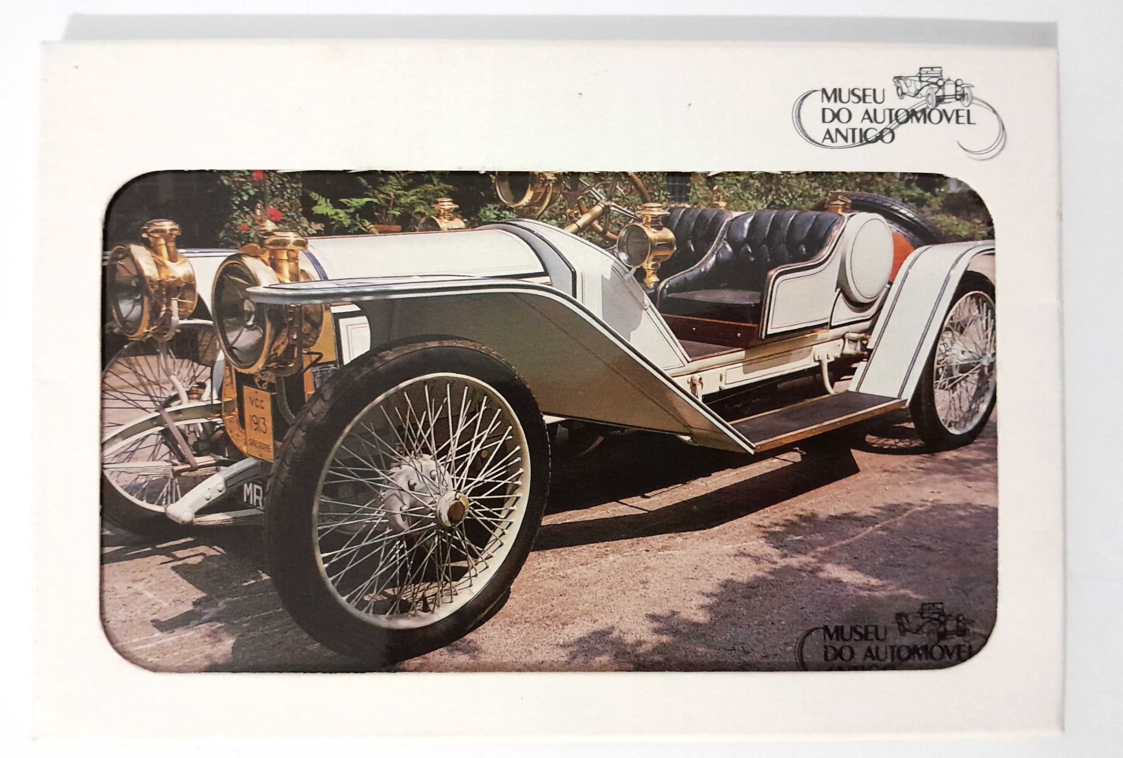 Colecção de 8 Postais do Museu do Automóvel Antigo