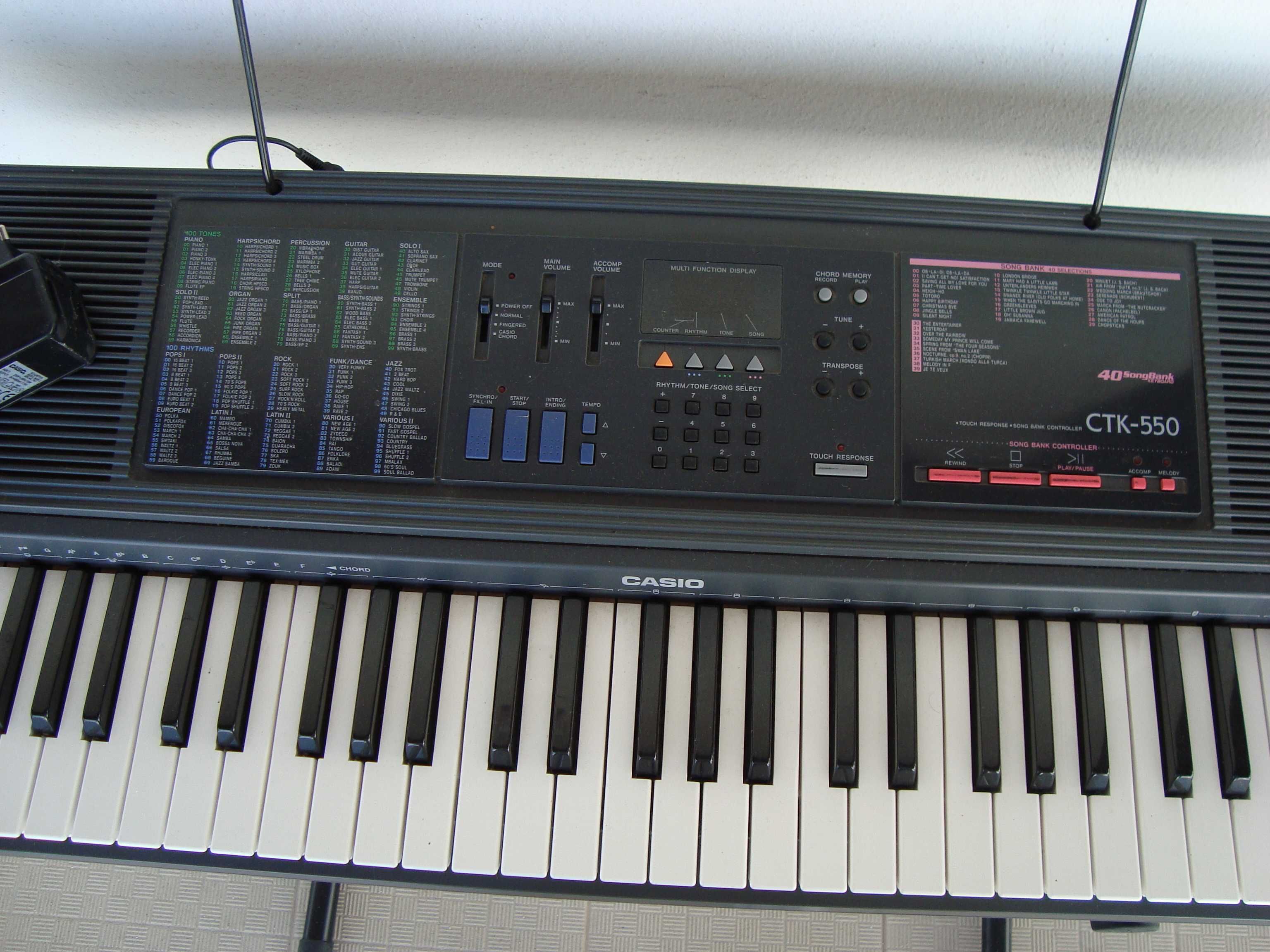 Piano Eletrónico Casio como novo