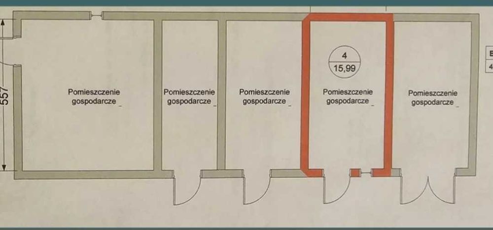 Mieszkanie 37,90 m2,parter Kwiatów.