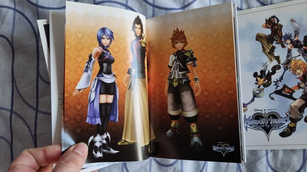 Kingdom Hearts Birth By Sleep Livro de Concept Art