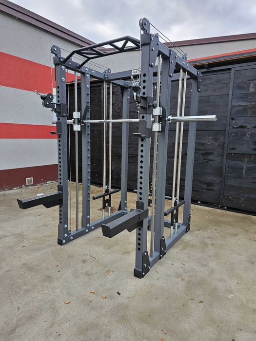 HATOR Klatka 80x80x3 + suwnica smitha + wyciąg + brama