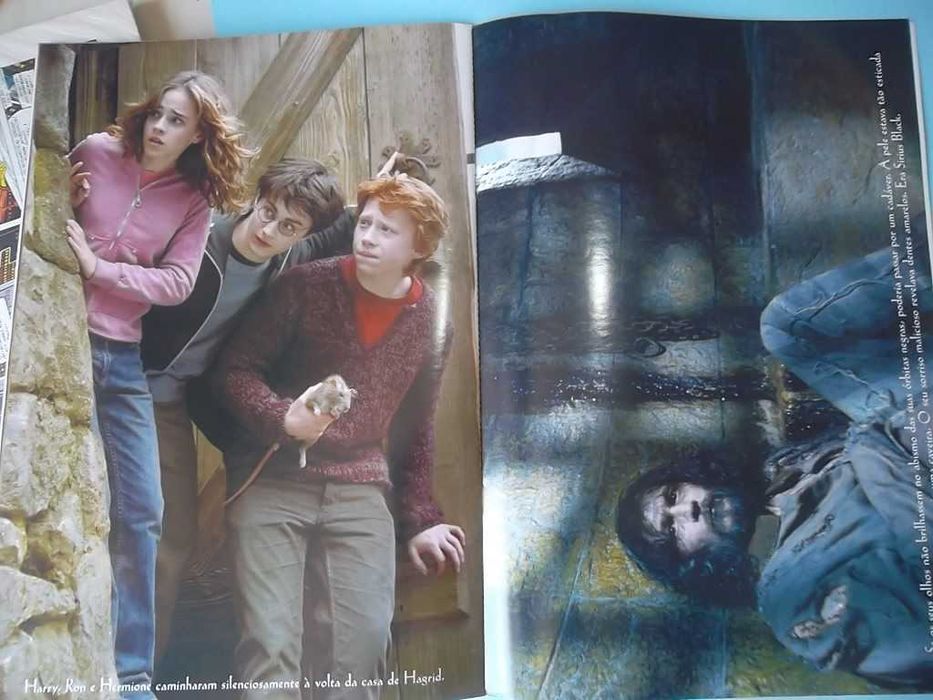 HARRY POTTER - Livro Oficial de Posters e Autocolantes - NOVO!!