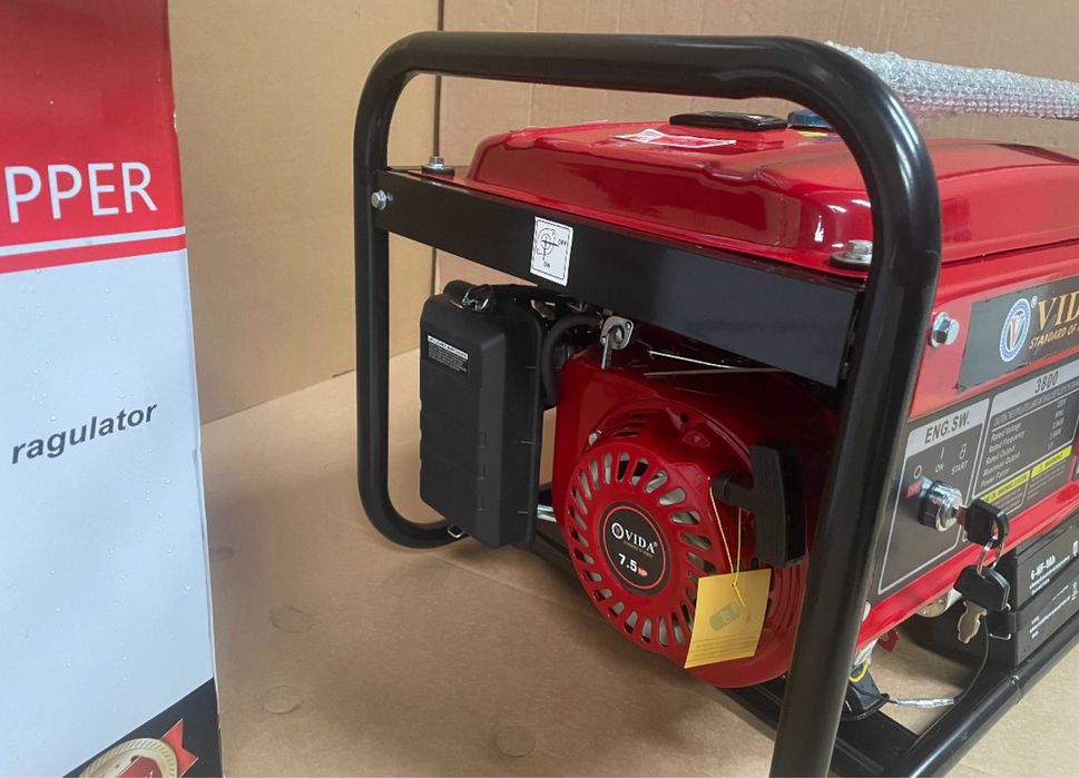 Agregat prądotwórczy, Generator Vida3800 3,8kw 100% Miedź, OFERTA 2024