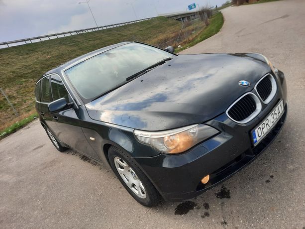 Bmw e61 2.0d/2006rok/automat/panorama/długie oc i pt/OKAZJA!