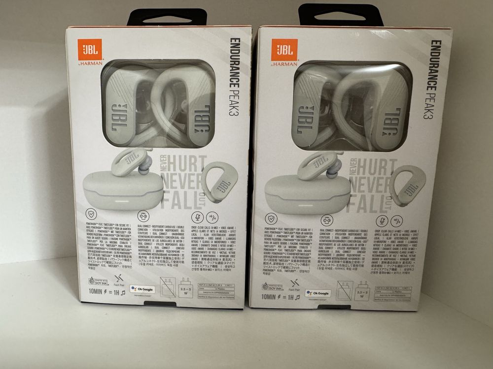 Навушники JBL Endurance Peak 3 (Нові, Запечатані)