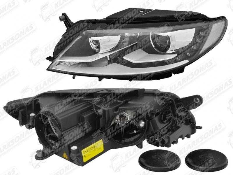 Фари VW PASSAT CC 2012+ (Bi-xenon+LED адаптивні) 3C8941751F 3C8941752F